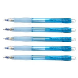 Porte-mines PILOT Super Grip Neon - Lot de 5 - Mine 0,5 mm - Bleu