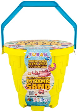 Set de sable à modeler Tuban - 1,5 kg - 5 couleurs