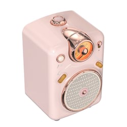 Enceinte Karaoké Divoom Fairy-2 10W Vintage - Micro - Rose