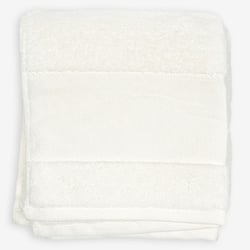 Serviette de toilette - Ecru - 50x100 cm - A broder et personnaliser - DMC