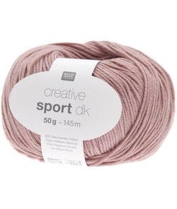 Coton à tricoter CREATIVE SPORT DK - Rico Design 35 Rose Saumon