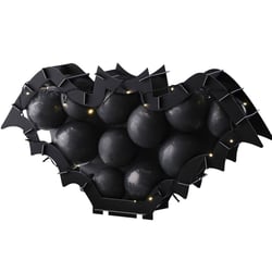 Structure à Ballons Halloween - Chauve-Souris Lumineux