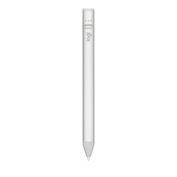 Stylet numérique Logitech Crayon - aluminium - Argent - 15,9 x 1,2 cm - 20 g