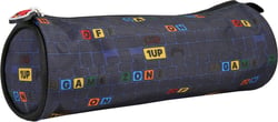 Trousse scolaire KIP – Bleu/Noir – SCHOOL TIME – 1 compartiment