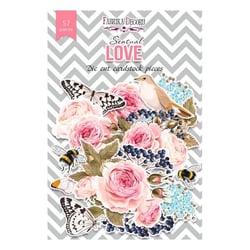 Die cuts formes décoratives scrapbooking Fabrika Décoru 62 pièces SENSUAL LOVE