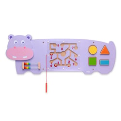 Panneau d'activités mural Hippopotame - Viga Toys