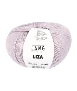 Pelote de laine et soie à tricoter Liza - Lang Yarns 48 Rose