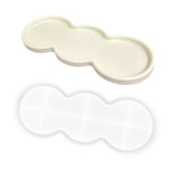 Moule en silicone 29cm x 12,2cm - Riple plateau en forme de cacahuète