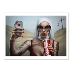 Affiche 30x40 cm - Mea Culpa - Alexandre Granger