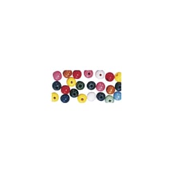 Perles en bois polies 10mm ø