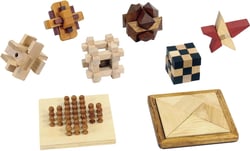 8 Casse-tête En Bois - WDK PARTNER