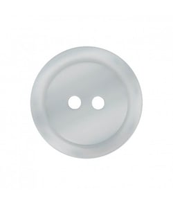 Carte de 3 boutons de chemise 2 Trous en polyester 20mm - Prym Blanc