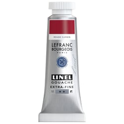 Gouache - Extra-fine - Rouge carmin - 366 - Lefranc Bourgeois - Linel - 14ml