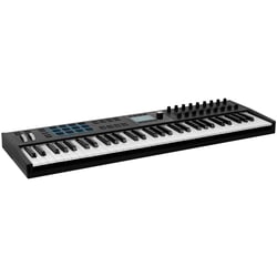 Clavier maître Arturia Keylab MK3 61 Black - Aluminium et bois - 3760033532127 - Noir - 87,3 x 27,8 x 7,4 cm