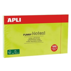 NOTES 125X75 VERT VIF