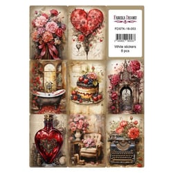 Planche de stickers couleur embelissement Fabrika Decoru VINTAGE 053