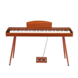 LALAHO - GDP-203 - Piano numérique - 88 touches - Noyer - Double Bluetooth