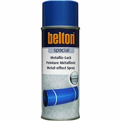 Spray de peinture Belton effet métallisé bleu 400ml