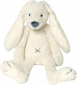 Peluche Lapin Richie beige crème 28 cm - Happy Horse