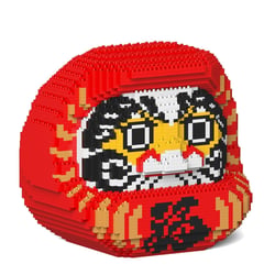 Poupée Daruma n°2 rouge Taille standard | JEKCA | 14 ans et +
