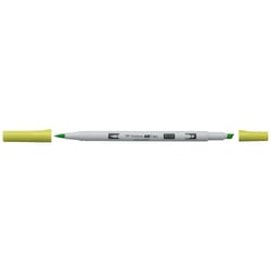 Marqueur double pointe Tombow ABT PRO - Chartreuse - Pointe brosse