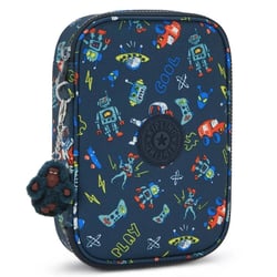 Trousse Rectangulaire Kipling 100 Pens Plus 21 CM - Top Qualité Space Game