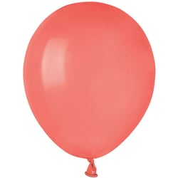 50 Ballons Corail Mat Ø13cm