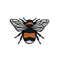 Ecusson abeille  5,5cm x 3,5cm