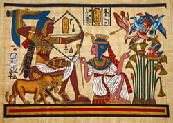 Puzzle 500 pièces - Papyrus Egyptien - Grafika