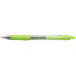 Stylo roller PILOT - G2 - Encre gel citron vert - Pointe ronde - Écriture 0,4 mm