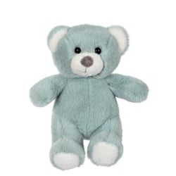 Peluche - Peluche Ours Trendy vert d'eau, l'ours à câliner, 15 cm