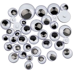 Yeux Loucheurs, coudre, pour couture, d 8-20 mm, 250 ass./ 1 Pq.