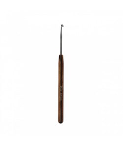 Crochets aluminium Natural manche en bois N° 2 à 5 - Prym taille n°3,5