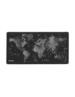 TAPIS DE SOURIS XXL FUSEAU HORAIRE NATEC