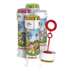 Tube de bulles de savon 60 ml pat patrouille - bubble world - fete enfant, jeu plein air