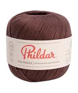 Cotons à Crocheter PHIL PERLE 5 - Phildar Brownie