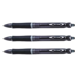 Lot de 3 stylos bille PILOT Acroball Begreen - Encre noire - Pointe fine