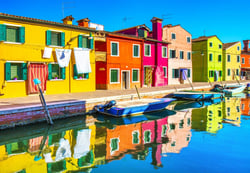 Puzzle 1000 pièces - Escapade à Burano, Italie - Alipson Puzzle