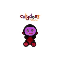 Peluche - Peluche > Vampire DRACO Noir, Violet et Rouge Bordeaux – 13 cm