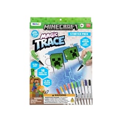 Minecraft - Pack de démarrage et recharges Stylos Minecraft écriture invisible Magic Trace.