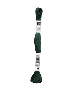Fil à broder mouliné Uni - Rico Design 178 Vert