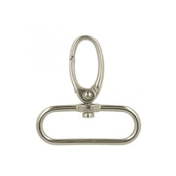 Mousqueton 40mm couleur argent