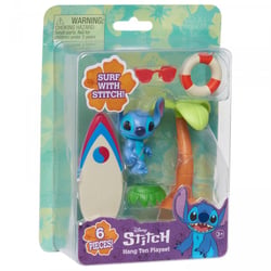 Disney stitch – coffret surf, palmier et figurine - Giochi Preziosi - Orange