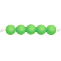 24 Perles rondes 10 mm - vert