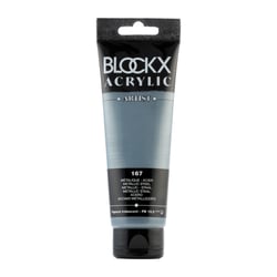 Peinture acrylique - Acier - 167 - BLOCKX Artist - Qualité beaux-arts - Tube 120ml