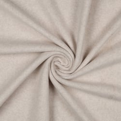 Tissu Polaire doux Velours d'Hiver uni Beige sable