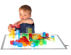Blocs de couleur translucides 50 pcs - TickiT