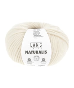 Pelote de laine Mérinos à tricoter Naturalis - Lang Yarns 94 écru