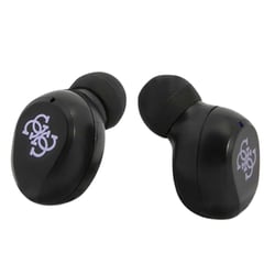 Guess Écouteurs TWS sans fil Bluetooth 5.0 avec Boite de Charge Affichage LED Violet clair