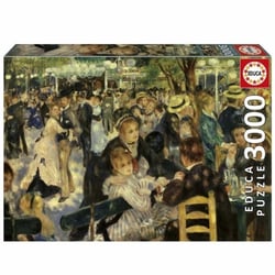 Puzzle 2D 3000 pièces - Danse Au Moulin De La Galette - EDUCA